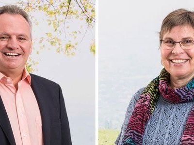 Die Spitzenkandidaten Metzler und Burgstaller wollen in Rankweil einen neuen Rekord für die Grünen. Die Spitzenkandidaten Metzler und Burgstaller wollen in Rankweil einen neuen Rekord für die Grünen.