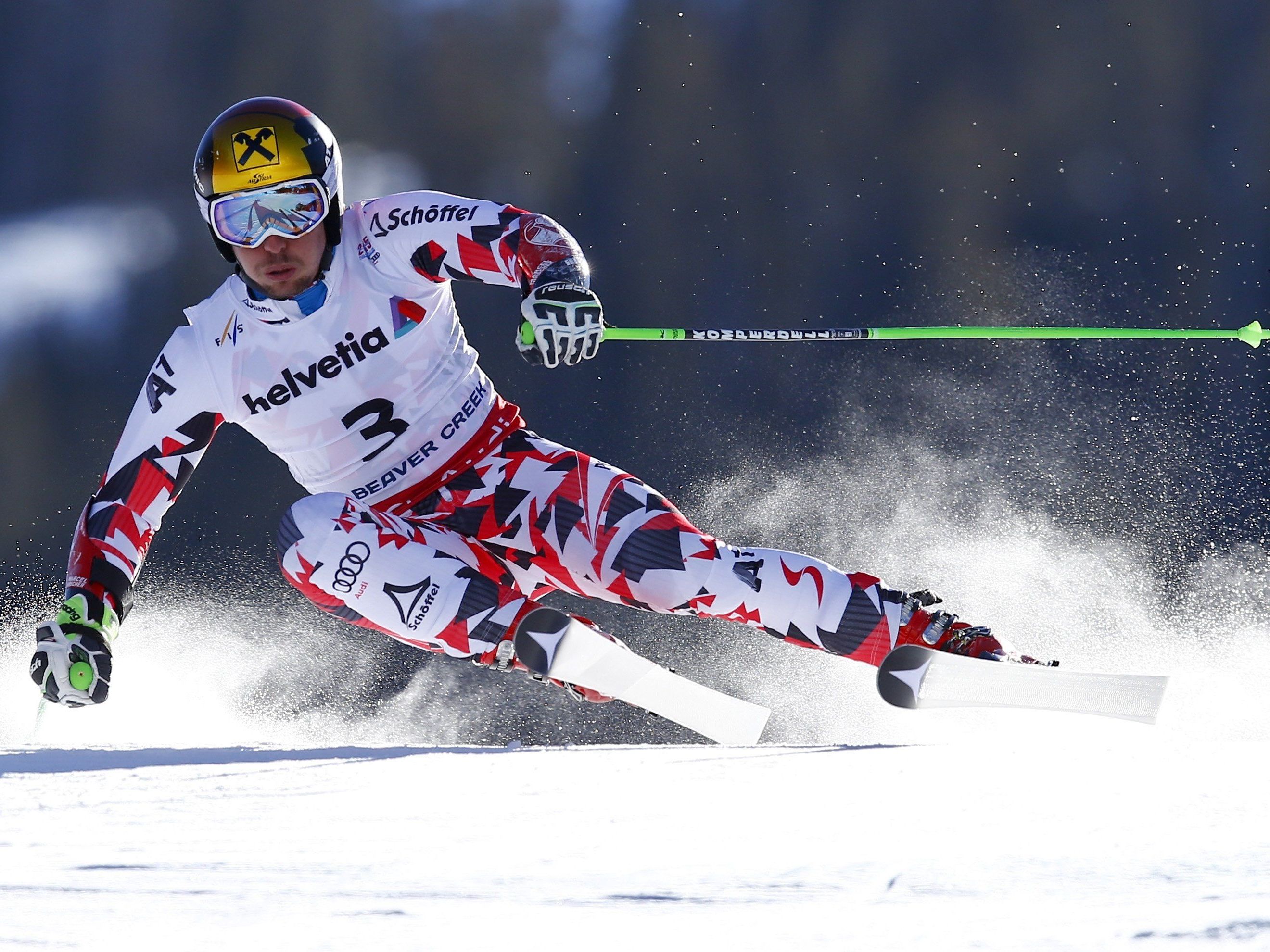 Marcel Hirscher führt zwar nach dem ersten Durchgang, ein komfortabler Vorsprung ist es aber nicht. Marcel Hirscher führt zwar nach dem ersten Durchgang, ein komfortabler Vorsprung ist es aber nicht.