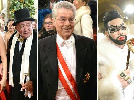 Diese Stars tummeltens ich am Red Carpet vor dem Wiener Opernball. Diese Stars tummeltens ich am Red Carpet vor dem Wiener Opernball.