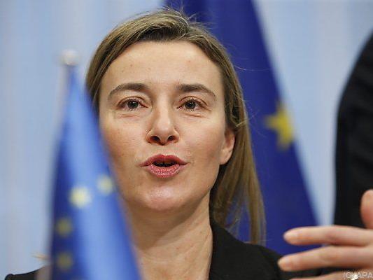 EU-Außenbeauftragte Mogherini sieht jede Menge Aufgaben