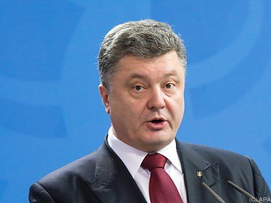 Poroschenko will "Sonderstatus" gewähren