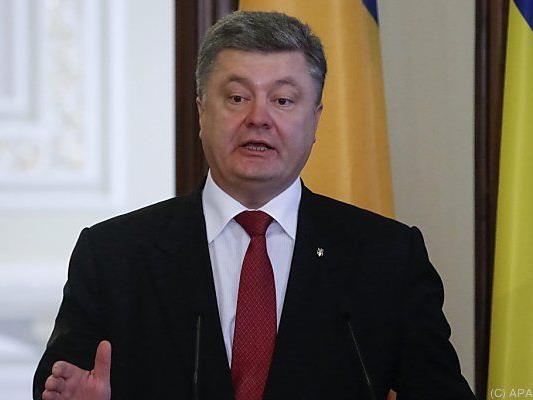 Poroschenkos Gesetzesentwurf beinhaltet "ukrainische" Wahlen