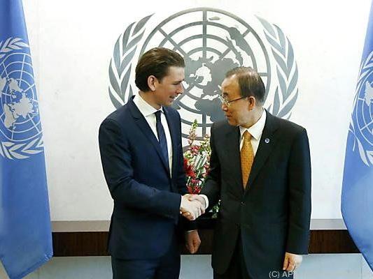 Außenminister Kurz bei der UNO in New York