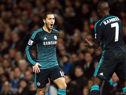Chelsea schlug West Ham dank Eden Hazards Tor 1:0