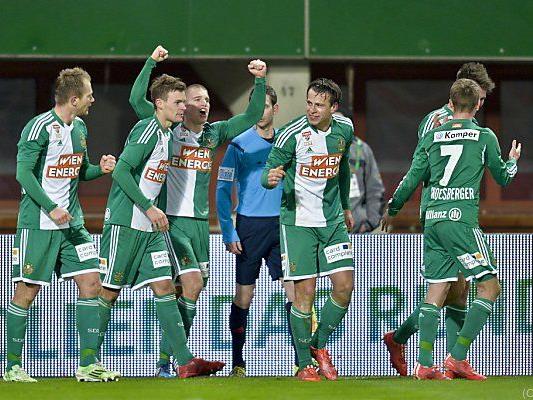Rapid Wien punktete mit 1:0 gegen Altach - Konkurrenz patzte
