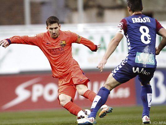 Lionel Messi machte einmal mehr den Unterschied