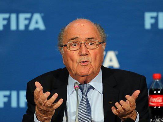 Joseph Blatter will nicht im Fernsehen diskutieren