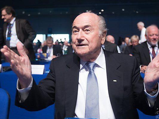 Sepp Blatter verzichtete auf Wahlkampfparolen