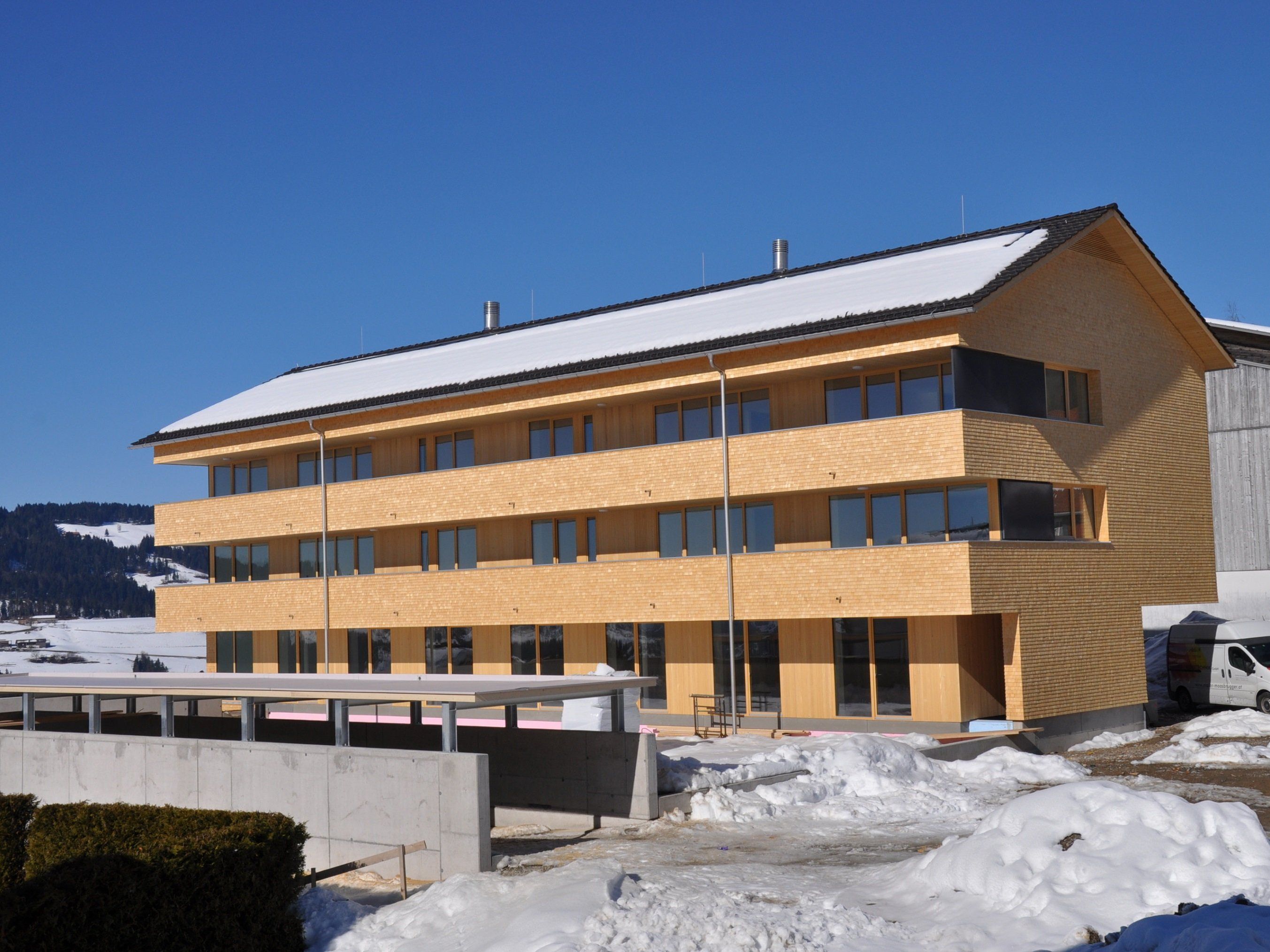 Das "Dorfhus" in Riefensberg. Das "Dorfhus" in Riefensberg.