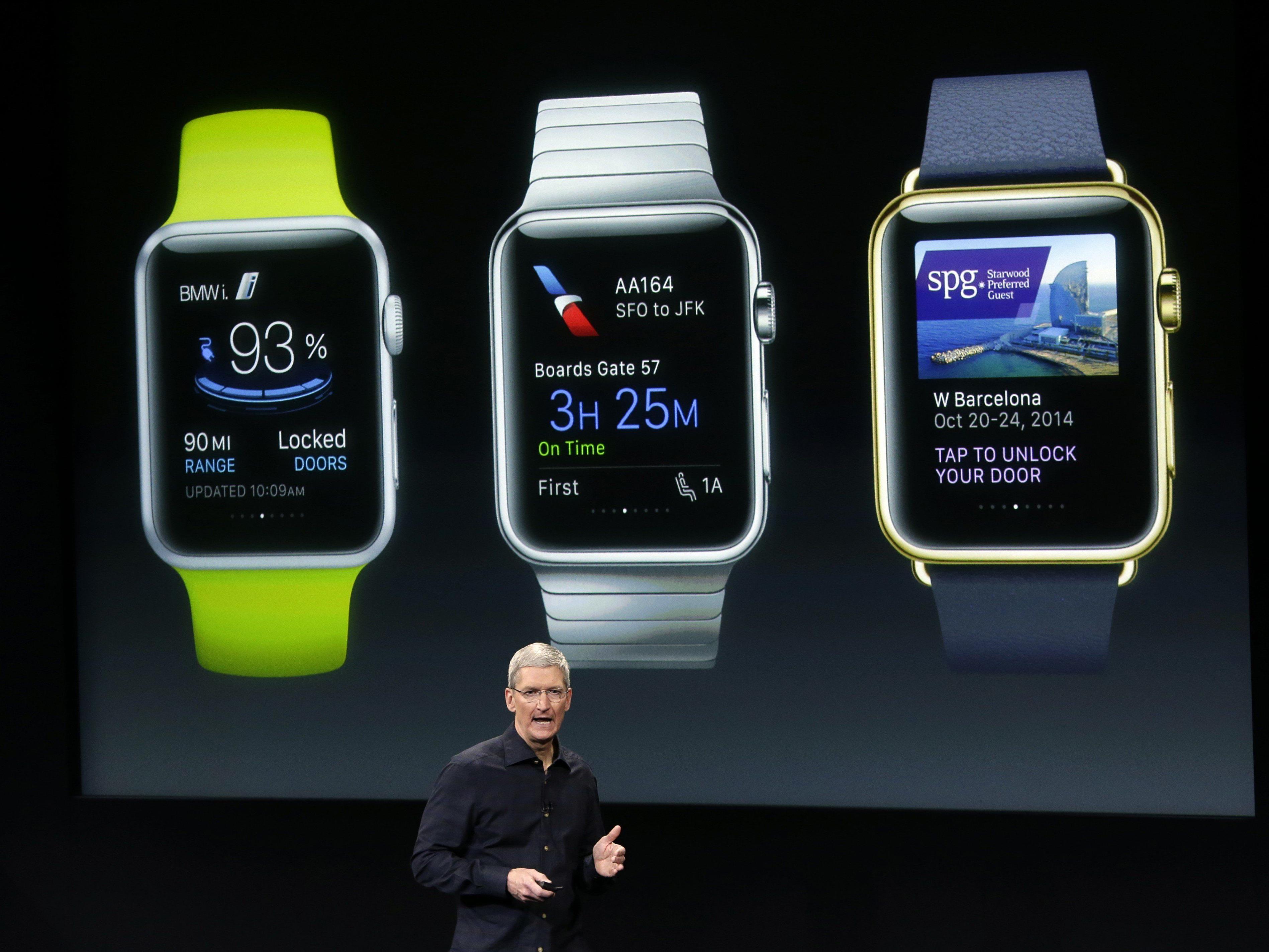 LIVE-Ticker: Am Montag werden neue Details zur Apple Watch bekanntgegeben.