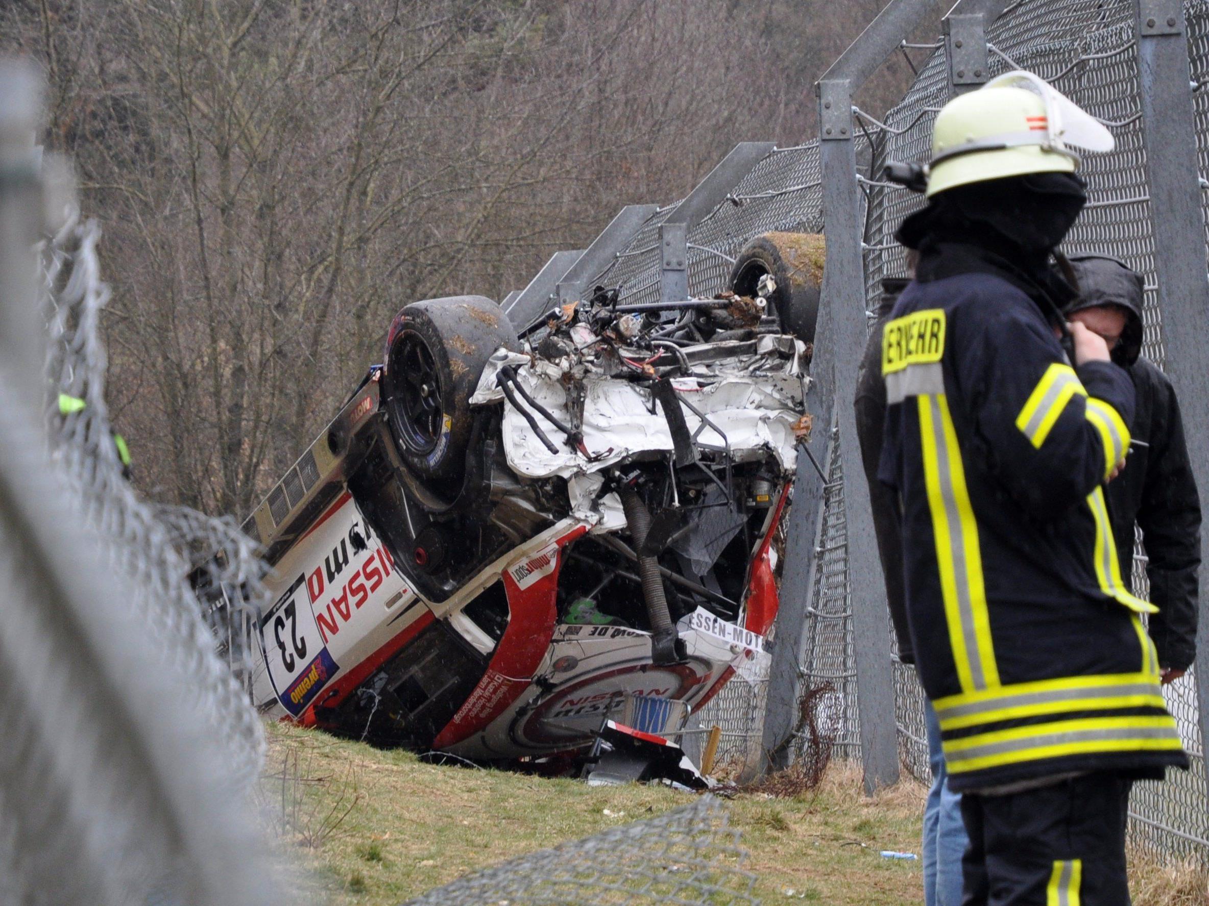 Ein toter Zuschauer bei Unfall auf dem Nürburgring.