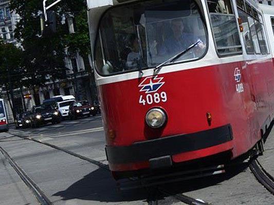In Wien kam es zu zwei Unfällen mit Straßenbahnen