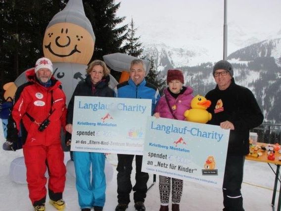 Von links nach rechts: Elmar Meidl, Angelika Vonbank, Jürgen Zudrell, Ilga Sausgruber, Franz Abbrederis freuen sich über die gelungene Charity. Von links nach rechts: Elmar Meidl, Angelika Vonbank, Jürgen Zudrell, Ilga Sausgruber, Franz Abbrederis freuen sich über die gelungene Charity.