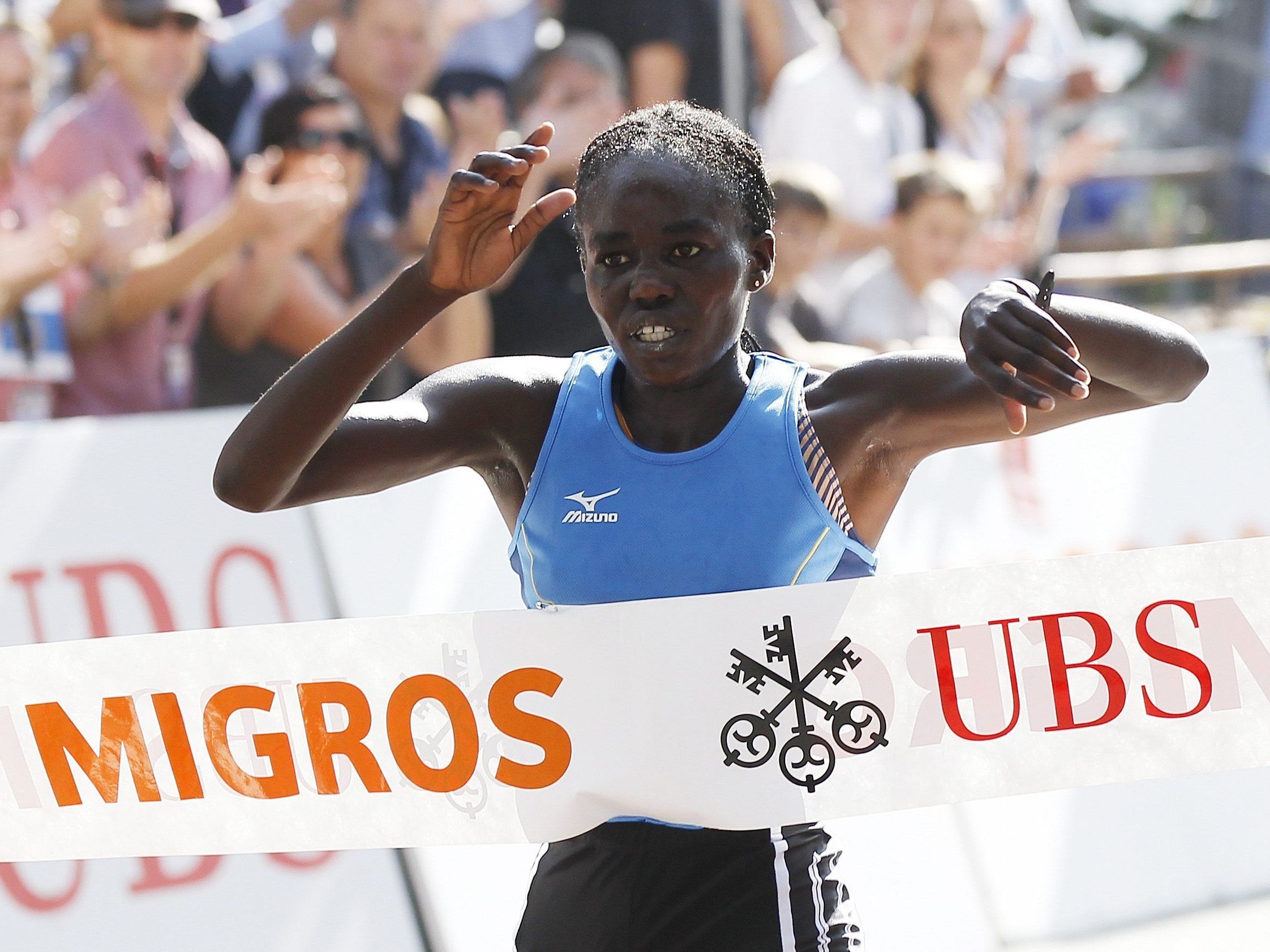 Caroline Chepkwony, Zweitplatzierte beim Vienna City Marathon 2014, tritt auch heuer zum Lauf an. Caroline Chepkwony, Zweitplatzierte beim Vienna City Marathon 2014, tritt auch heuer zum Lauf an.