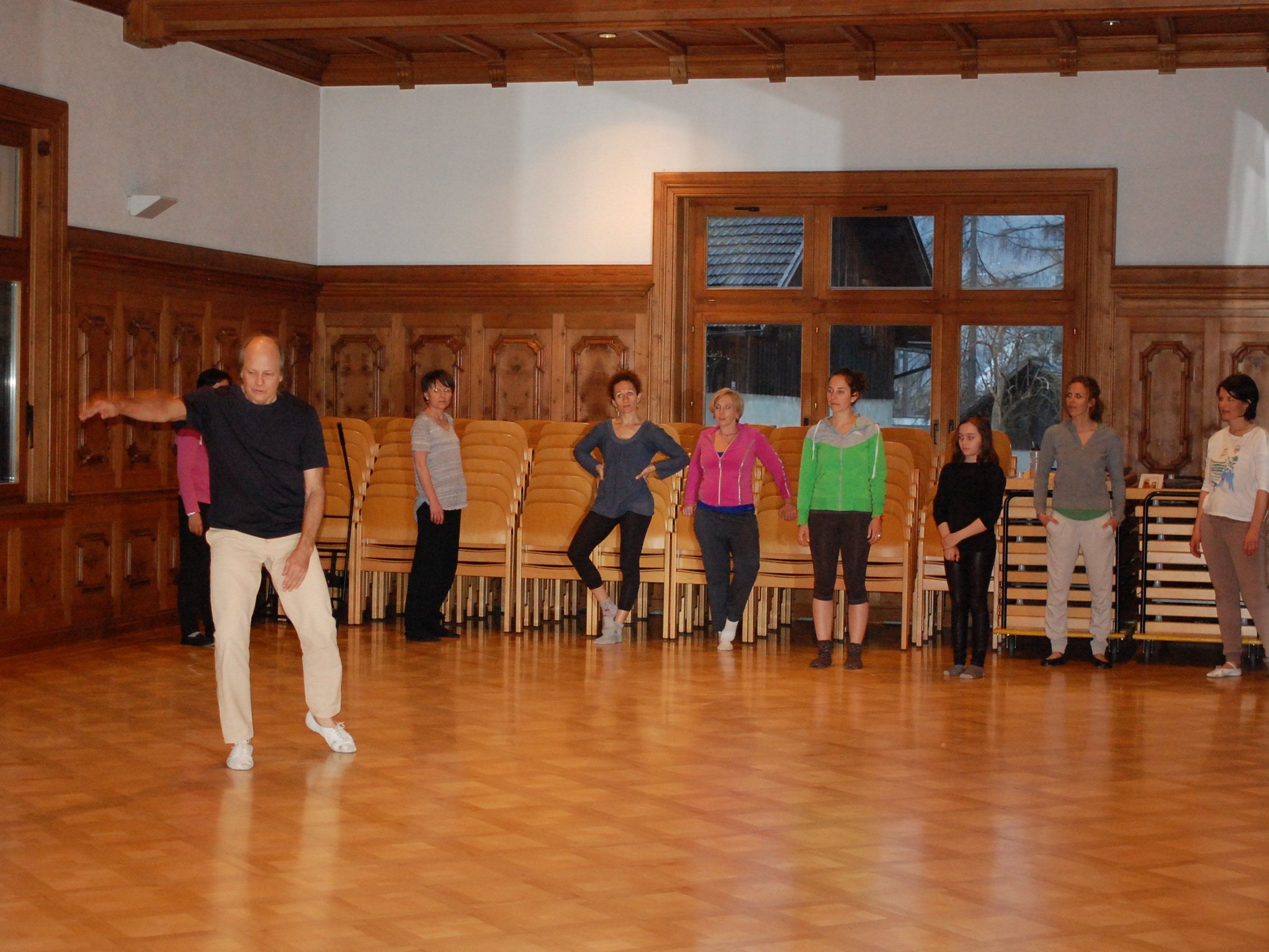 Der Tanzworkshop mit dem Amerikaner Rusty Lester fand großen Anklang. Der Tanzworkshop mit dem Amerikaner Rusty Lester fand großen Anklang.