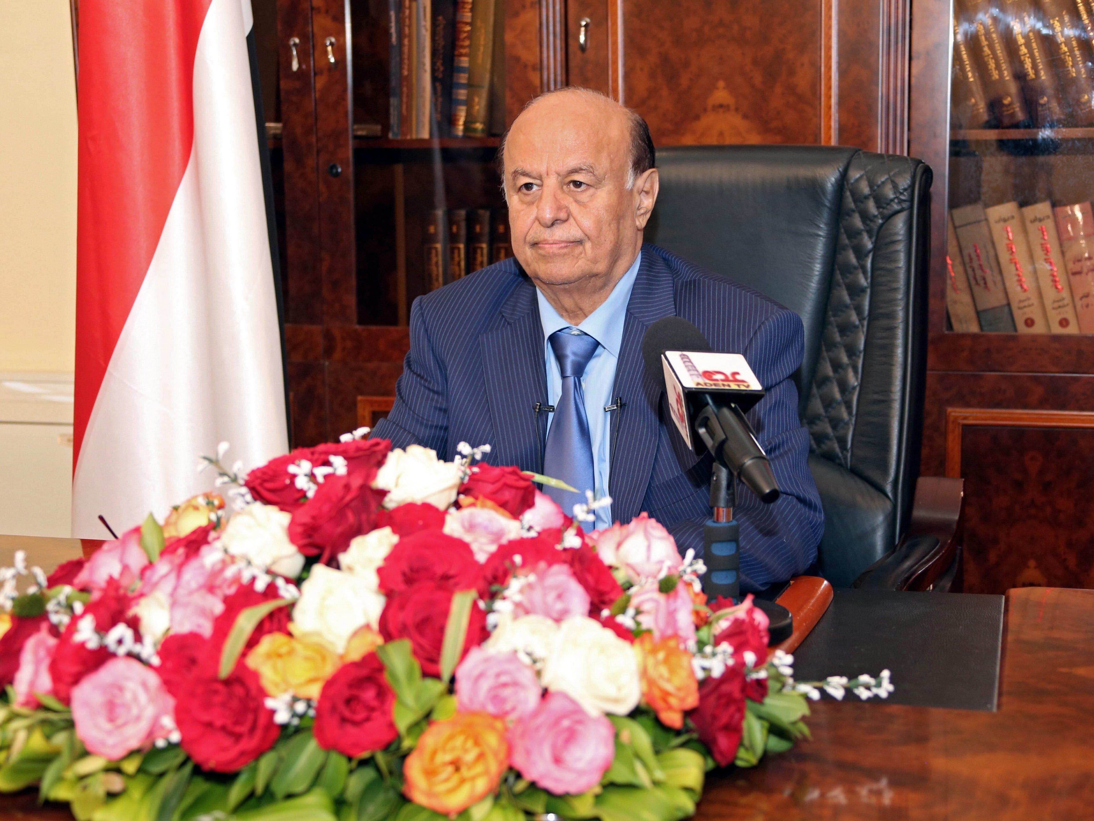 Der jemenitische Präsident Abd Rabbo Mansour Hadi musste aus seinem Heimatland fliehen.