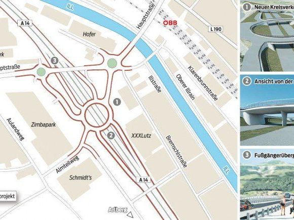 Bürs bringt den neuen Kreisverkehr in die Diskussion um die Kommunalsteuer ein. Bürs bringt den neuen Kreisverkehr in die Diskussion um die Kommunalsteuer ein.