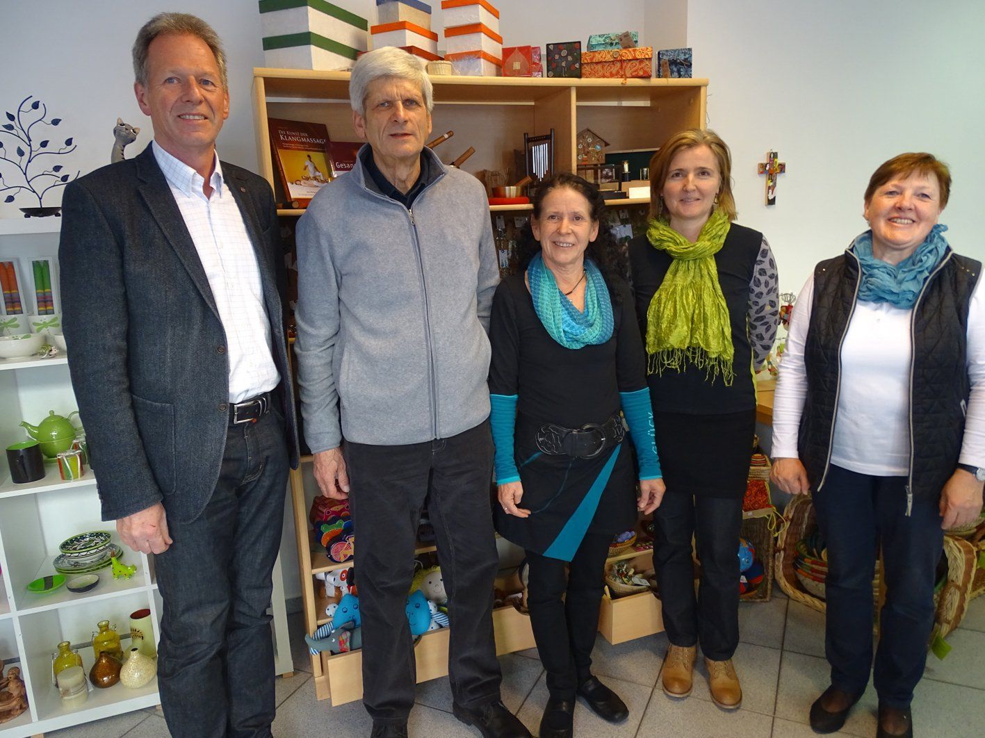 Bgm. Amann gratuliert Hubert und Agnes Keckeis, Maria Gächter und Marianne Amann (v.l.) Bgm. Amann gratuliert Hubert und Agnes Keckeis, Maria Gächter und Marianne Amann (v.l.)