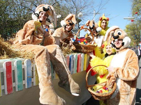 Am Ostersonntag wird im Wiener Prater gefeiert.