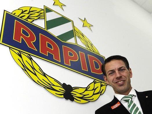 Rapid Geschäftsführer Christoph Peschek ist stolz auf das soziale Engagement seines Clubs.