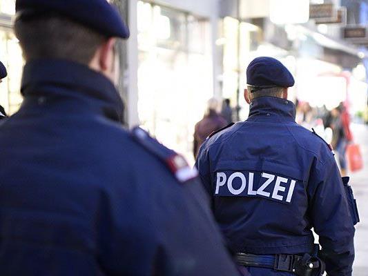 Die Wiener Polizei nahm Ladendiebe fest