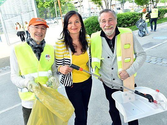 Unter dem Motto "Eurowischn Putz Contest" steht die heurige, mittlerweilen zehnte Frühjahrsputzaktion der Stadt Wien