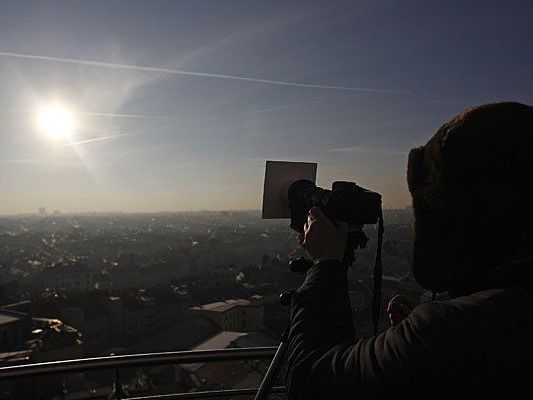 In Wien wird gut zu sehen sein, wie sich die Sonne verfinstert In Wien wird gut zu sehen sein, wie sich die Sonne verfinstert