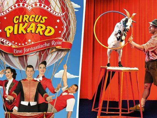 Der niederösterreichische Circus Pikard ist auf Tournee.