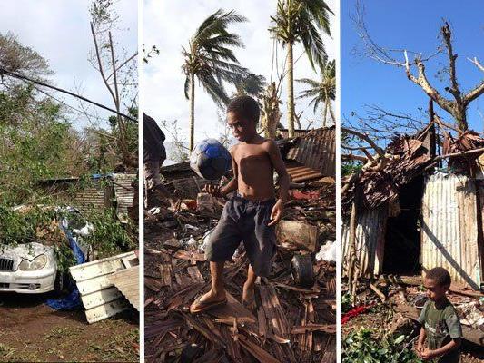 Nach dem verheerenden Zyklon droht Vanuatu jetzt die Lebensmittelknappheit.