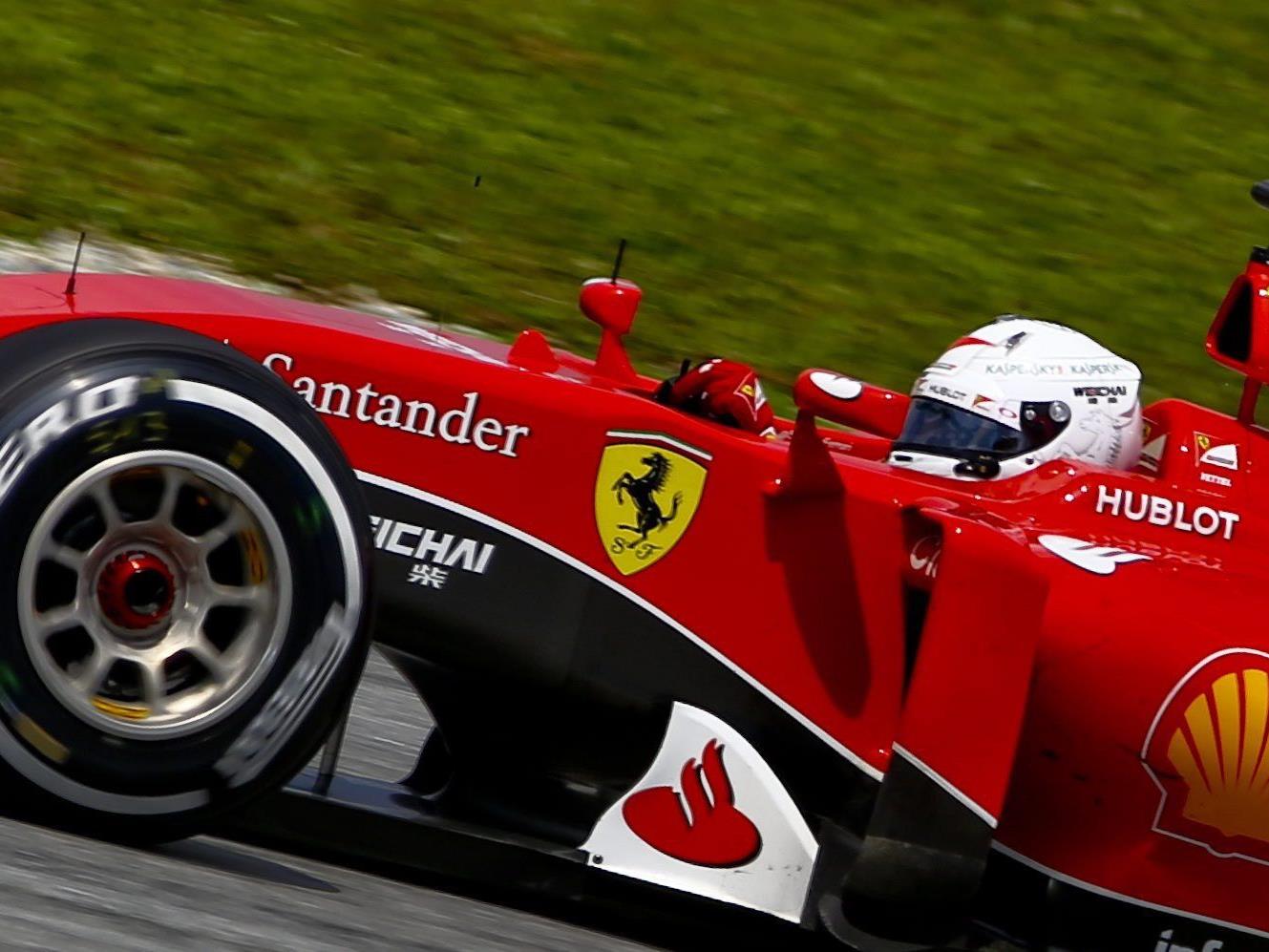 Vettel siegt in seinem zweiten Rennen für Ferrari.
