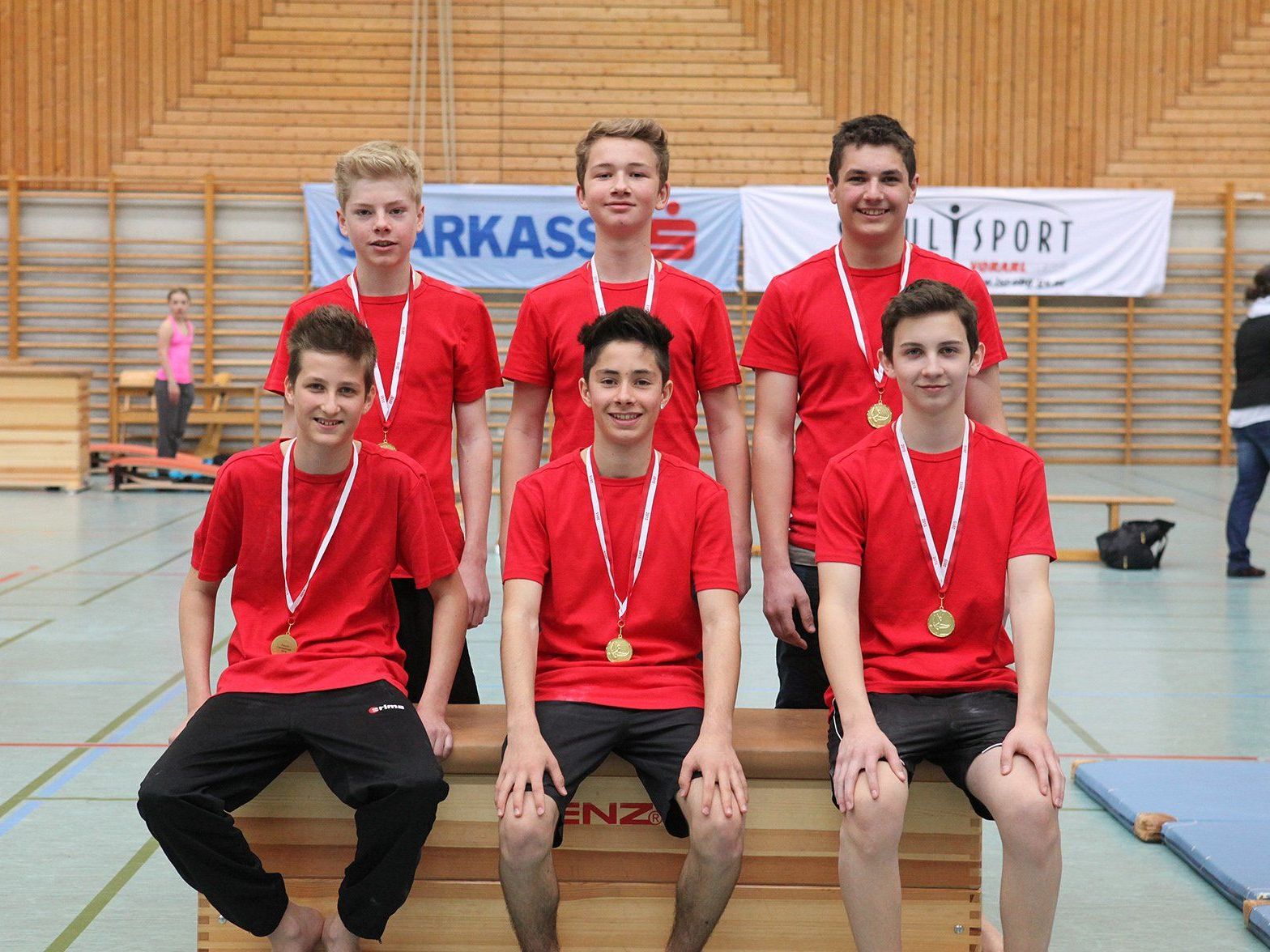 Mittelschule Zwischenwasser war die Nummer eins. Mittelschule Zwischenwasser war die Nummer eins.