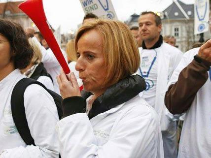 In Wien wollen die Ärzte am Montagabend demonstrieren.