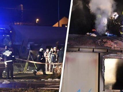Brand in ausrangiertem Waggon - Zwei Obdachlose in Wien gestorben