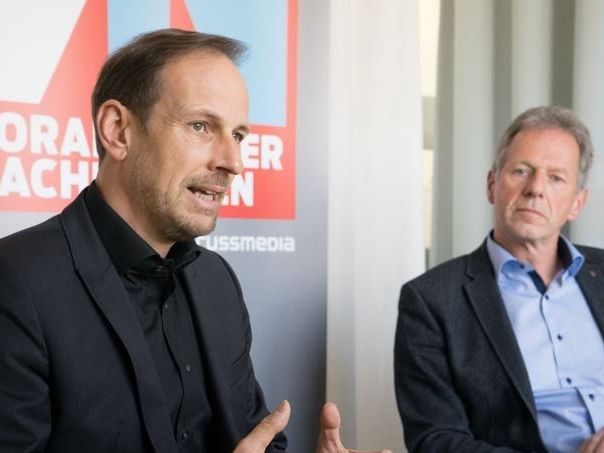 Dieter Egger und Richard Amann: Stichwahl in Hohenems. Dieter Egger und Richard Amann: Stichwahl in Hohenems.