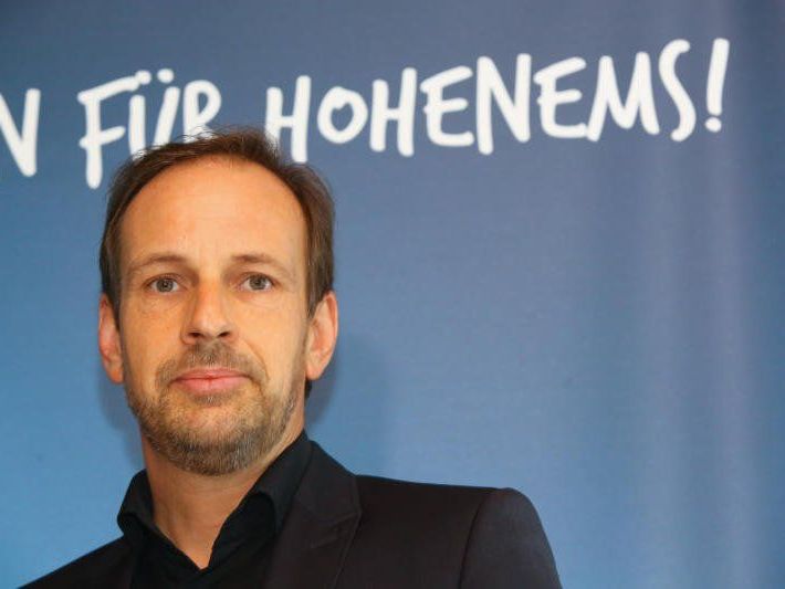 Egger will Bürgermeister von Hohenems werden Egger will Bürgermeister von Hohenems werden