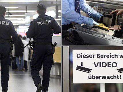 Die Kontrollen am Wiener Flughafen werden verschärft. Die Kontrollen am Wiener Flughafen werden verschärft.