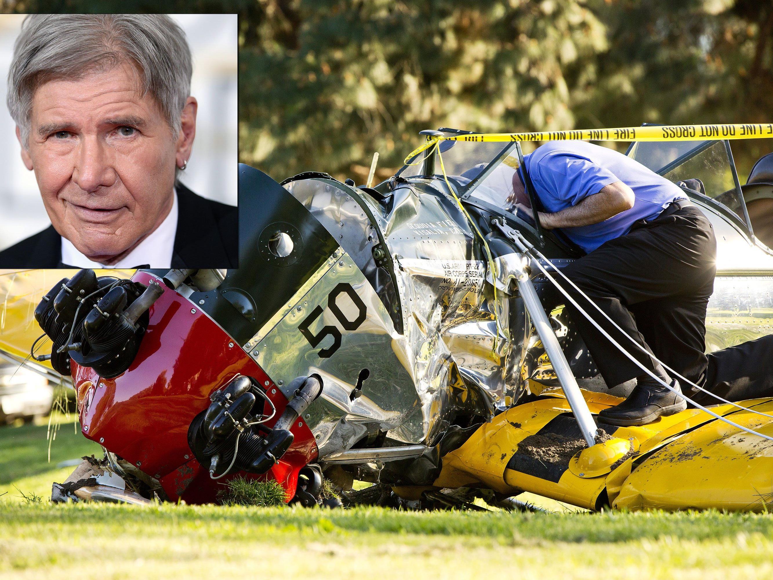 Bruchlandung für "Indiana Jones": Harrison Ford nach Flugzeugabsturz verletzt.