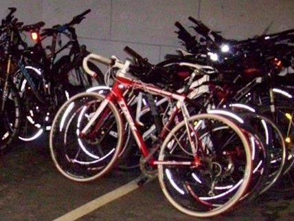 Noch nicht alle Fahrräder konnten ihren Besitzern zugeordnet werden.