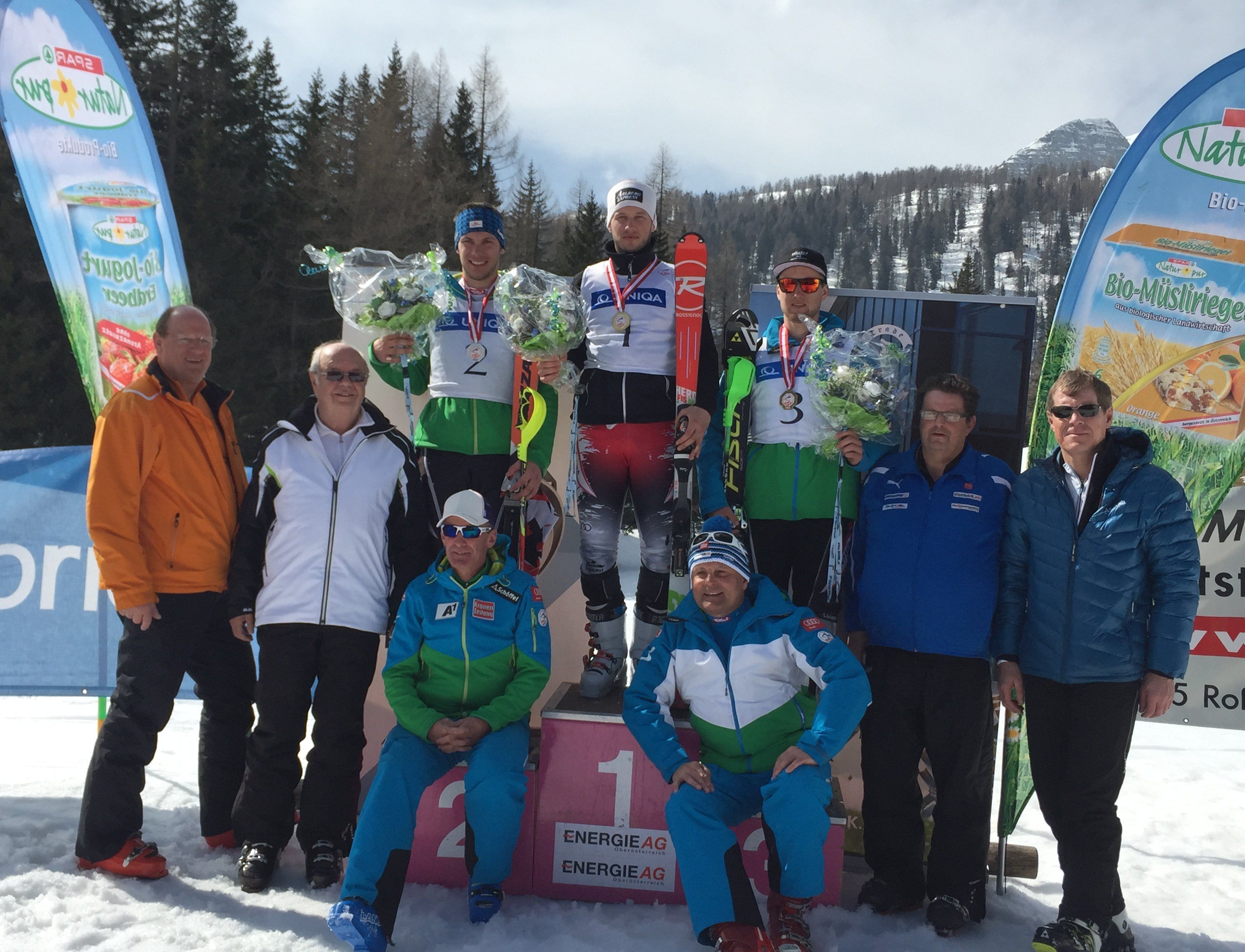 Der Lauteracher Christian Hirschbühl kürt sich zum österreichischen Slalom-Meister.