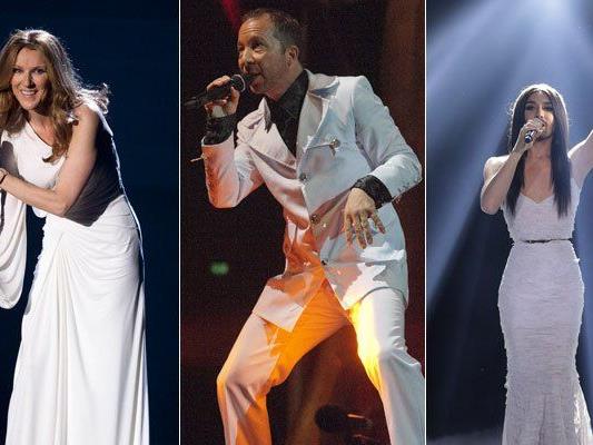 Celine Dion, DJ Bobo und Conchita Wurst standen schon auf der ESC-Bühne.