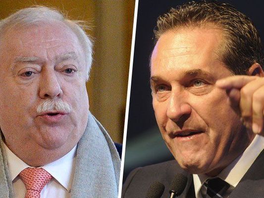 Häupl und Strache wollen beide den Bürgermeister-Posten.