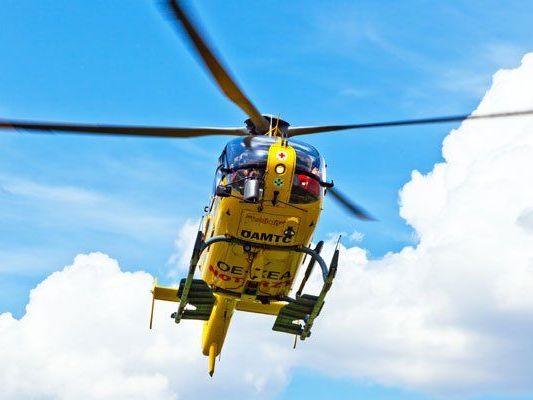 Der Unfalllenker wurde mit dem Notarzthubschrauber ins Krankenhaus Krems geflogen. Der Unfalllenker wurde mit dem Notarzthubschrauber ins Krankenhaus Krems geflogen.