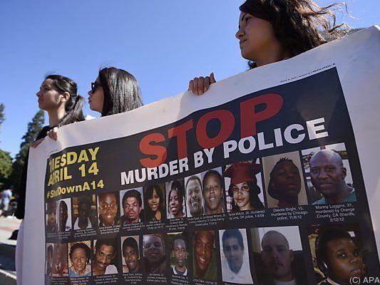 Die Fälle von Polizeigewalt gegen Schwarze mehren sich