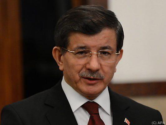Der türkische Premier Ahmet Davutoglu