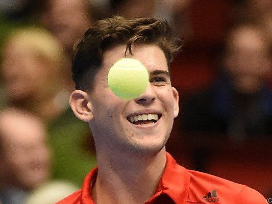 Dominic Thiem darf sich über eine Einladung in die Schweiz freuen Dominic Thiem darf sich über eine Einladung in die Schweiz freuen