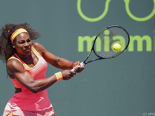 Serena Williams machte kurzen Prozess mit Navarro