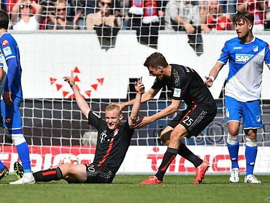 Sebastian Rode brachte die Bayern 1:0 in Führung