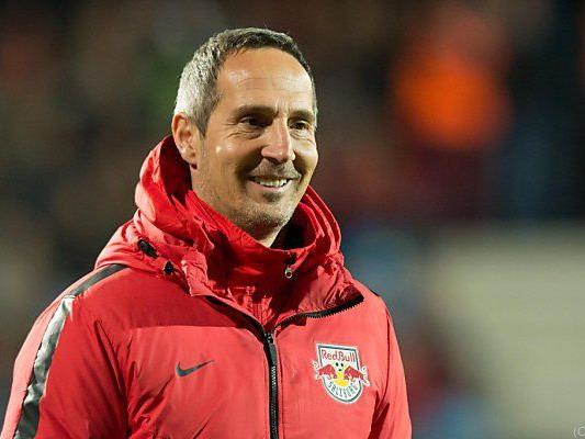 Salzburg-Coach Hütter ist optimistisch
