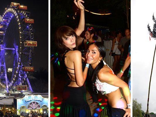 Ob beim Maifest im Prater oder im Vienna City Beach Club - am 1. Mai ist in Wien jede Menge los Ob beim Maifest im Prater oder im Vienna City Beach Club - am 1. Mai ist in Wien jede Menge los