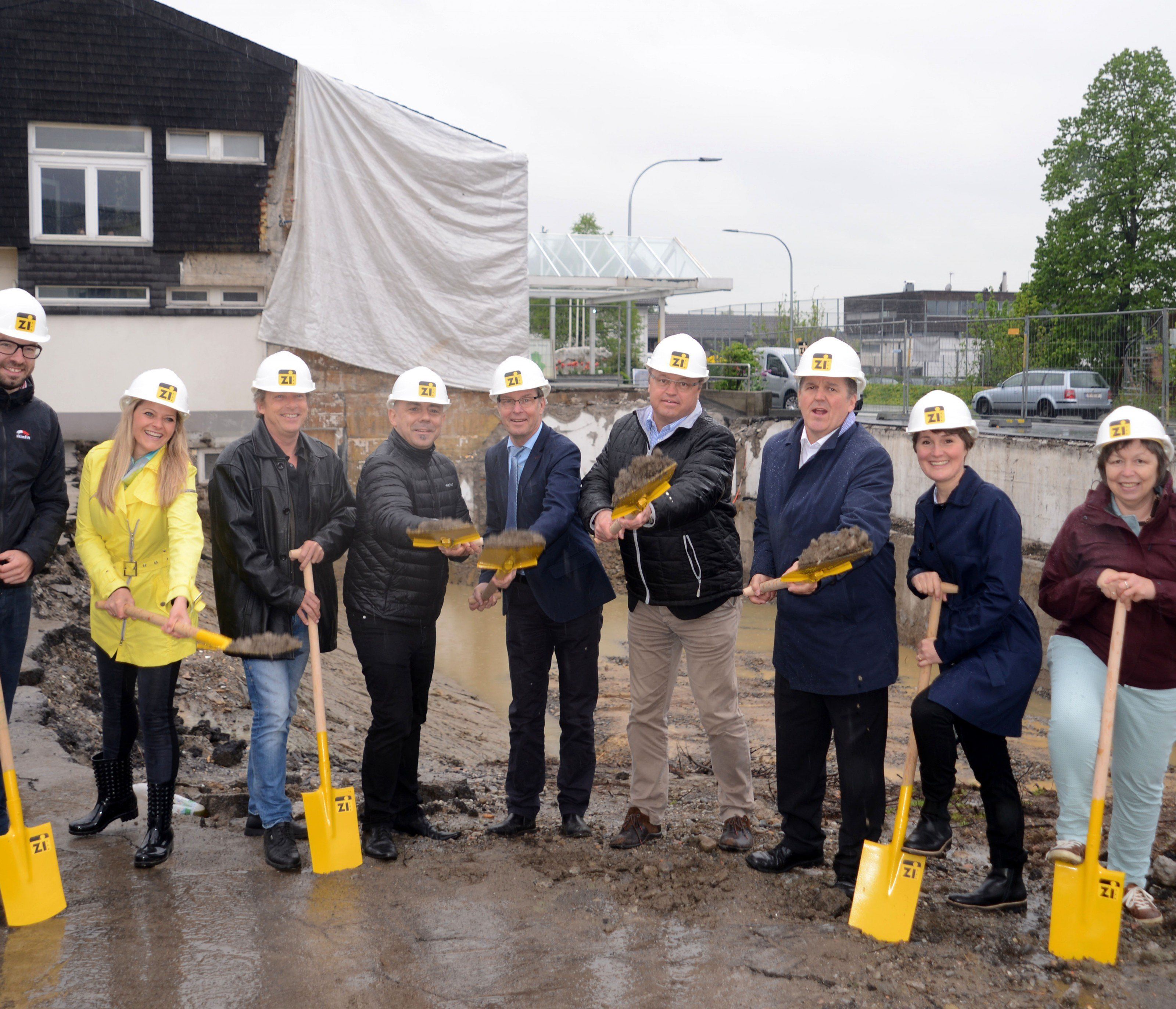 Spatenstich zur neuen Musikschule am Hofsteig in Wolfurt. Spatenstich zur neuen Musikschule am Hofsteig in Wolfurt.